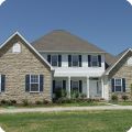 Straight front elevation